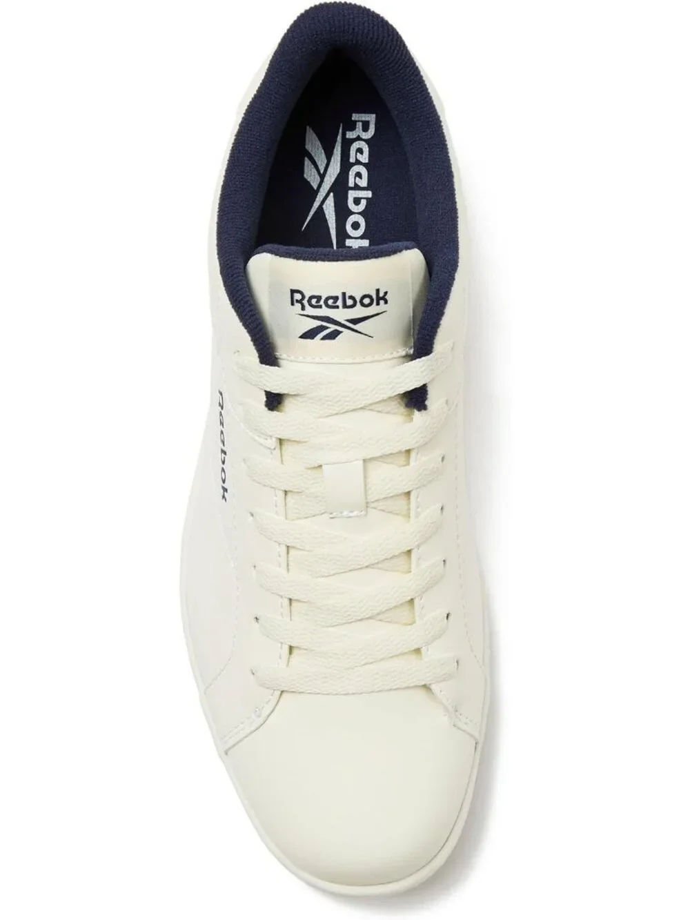 Men's Chalk Navy Tennis Shoes Casual Lace Up High Top Athletic Running Sneaker